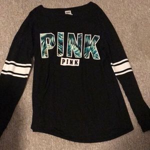 Victoria’s Secret Pink Palm Tree Top